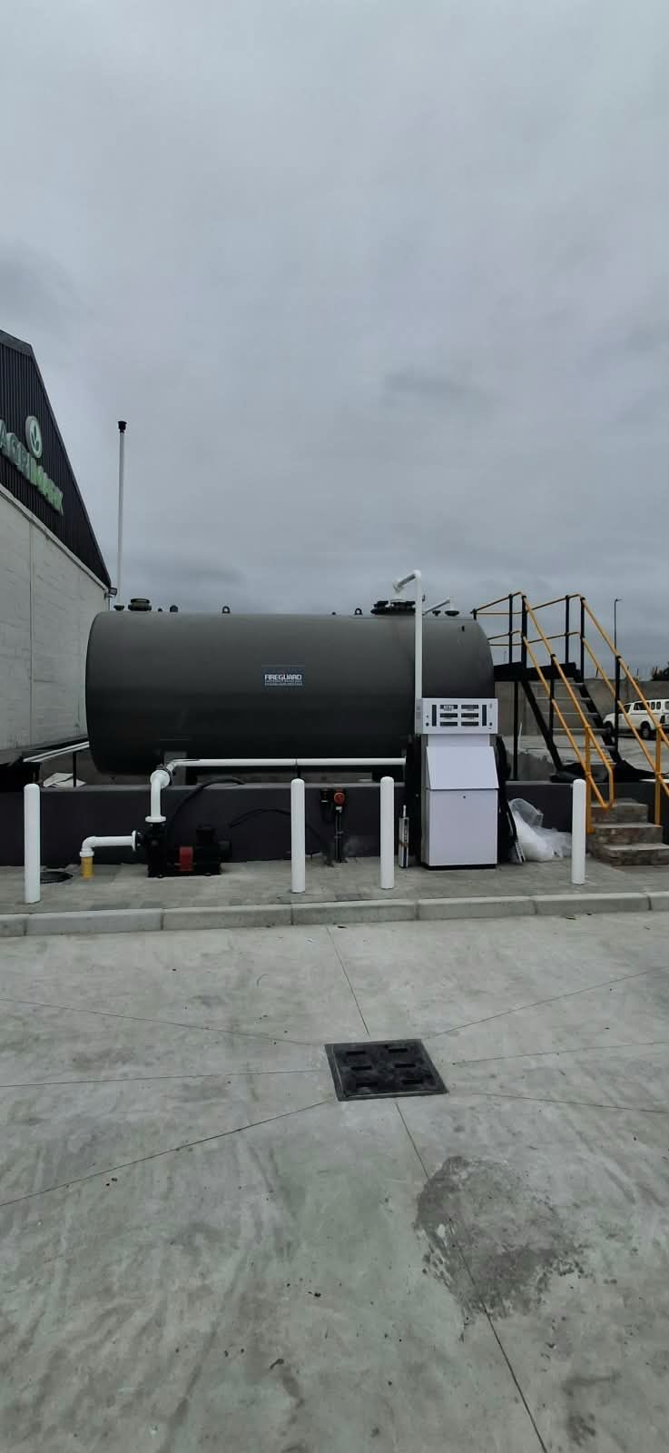 BULK ABOVEGROUND FUEL INSTALLATION